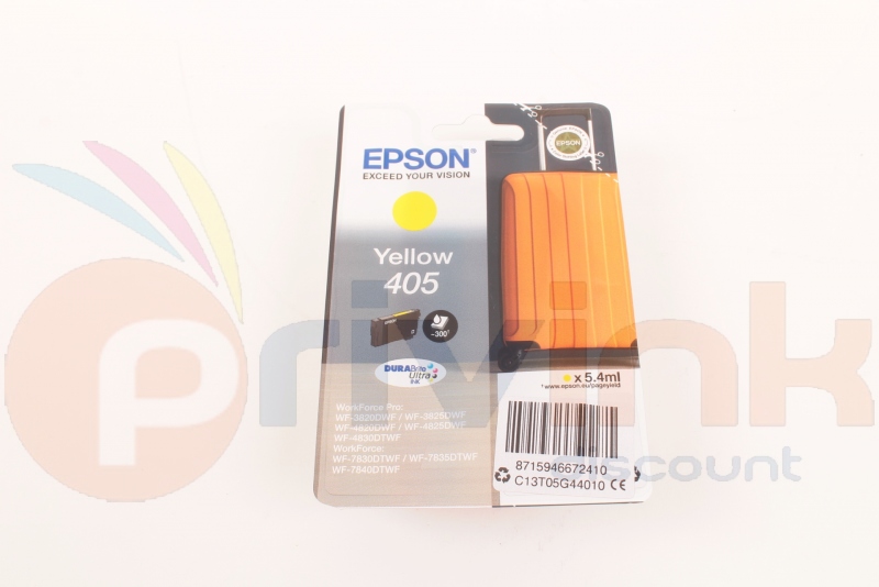 Cartouche Compatible EPSON 405XL (C13T05H44010) jaune - cartouche d'encre  compatible EPSON Valise