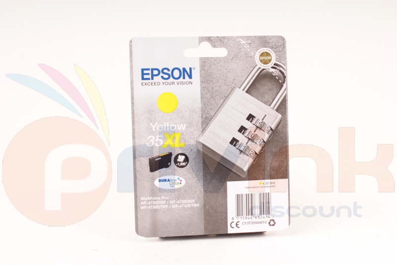 Compatible Cartouche Epson 35XL / C13T35944010 Jaune